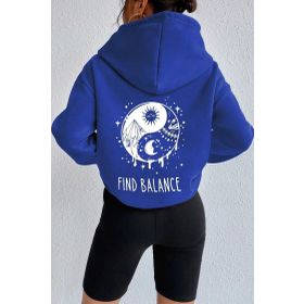 Tshirthane Unisex Yin & Yang Tasarım Sweatshirt