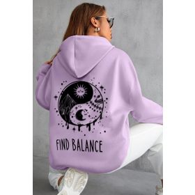 Tshirthane Unisex Yin & Yang Tasarım Sweatshirt
