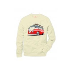 Tshirthane Volkswagen t1 minibüs Erkek Uzun Kollu Sweatshirt