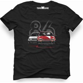 Tshirthane VW Volkswagen 1986 86 Siyah Erkek T-shirt
