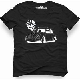 Tshirthane VW Volkswagen Beetle Siyah Erkek T-shirt