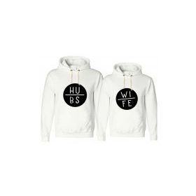 Tshirthane Wife Hubs 2'li Sevgili Sweatshirt