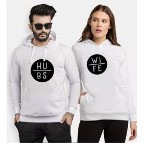 Tshirthane Wife Hubs 2'li Sevgili Sweatshirt