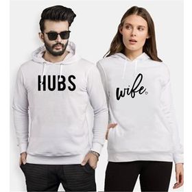 Tshirthane Wife Hubs 2'li Sevgili Sweatshirt