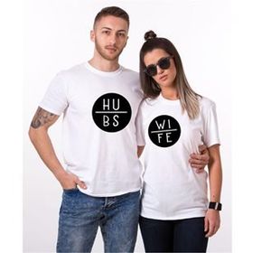 Tshirthane Wife Hubs 2'li Sevgili T-shirt