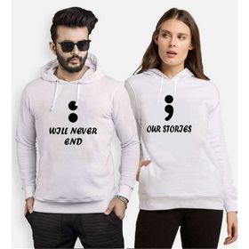 Tshirthane Will Never End Our Storjes 2'li Sevgili Sweatshirt