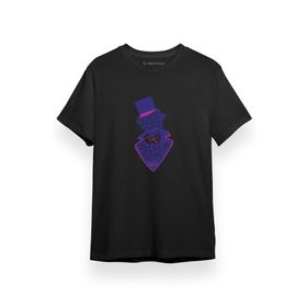 Tshirthane Willy Wonka Dreamers Of Dreams Siyah Kısa Kol Erkek T-shirt