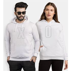 Tshirthane Xox Kalp 2'li Sevgili Sweatshirt