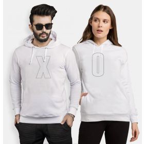 Tshirthane Xox Kalp 2'li Sevgili Sweatshirt