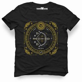 Tshirthane Yay Burcu Sagittarius Beyaz Erkek T-shirt