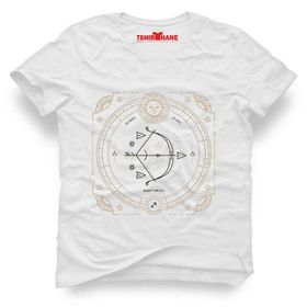 Tshirthane Yay Burcu Sagittarius Beyaz Erkek T-shirt