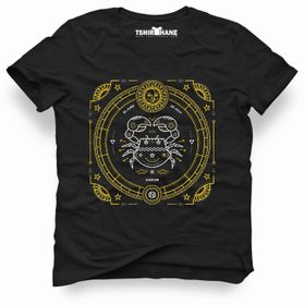 Tshirthane Yengeç Burcu Cancer Beyaz Erkek Tshirt