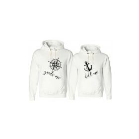Tshirthane Yol Göster Beni Tut 2'li Sevgili Sweatshirt