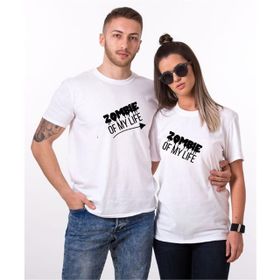 Tshirthane Zombie 2'li Sevgili Sweatshirt