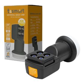 T&Smart 0.1dB Ultra HD 4K Universal Dörtlü Santral Lnb