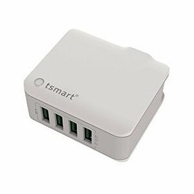 Tsmart İphone Şarj Kablolu 4 USB 4.4 A Seyahat Şarj Seti