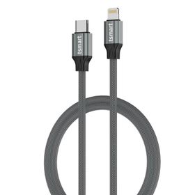 Tsmart TS-K20 30W Usb-C To Lightning iPhone Gri Hızlı Şarj Kablosu
