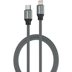 Tsmart TS-K20 30W Usb-C To Lightning iPhone Gri Hızlı Şarj Kablosu