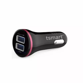 Tsmart TSA23 Siyah Android Şarj Kablolu 3.1 A Araç Şarj Cihazı