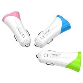 Tsmart3.4 A Micro USB Şarj Kablolu Araç Şarj Seti