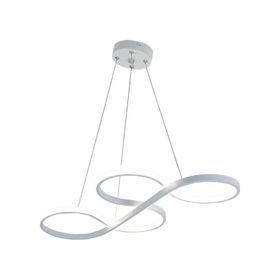TT Aydınlatma TT025-BY Yılan Modeli Mat Beyaz Led Avize