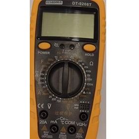 TT Technic DT-9208 T El Tipi Digital Multimetre