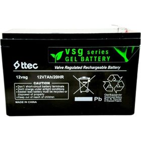 Ttec 12V7AH/20HR Bakımsız Jel Akü