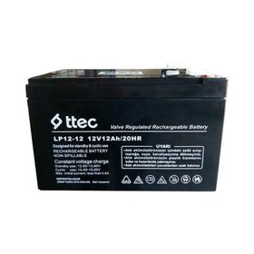 Ttec 2024 12 V 12 Ah Bakımsız Kuru Akü
