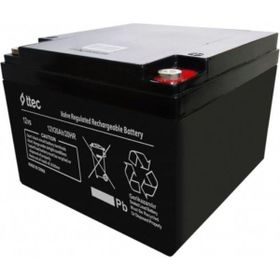 Ttec 2024 12 V 26 Ah Bakımsız Kuru Akü