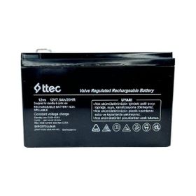 Ttec 2025 12 V 7.5 Ah Bakımsız Kuru Akü