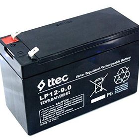Ttec 2025 12 V 9 Ah Bakımsız Kuru Akü