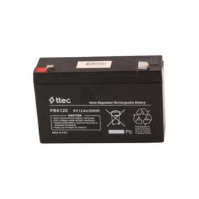Ttec 2025 6 V 12 Ah Bakımsız Kuru Akü