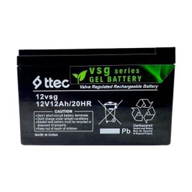 Ttec 2025 Işık Sistemlerine Özel 12 V 12 Ah Jel Akü