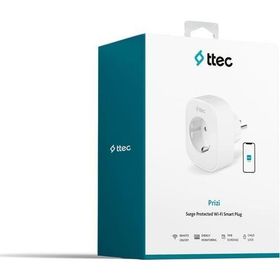 Ttec 2AP01 Beyaz 16A Akım Korumalı WiFi Akıllı Priz