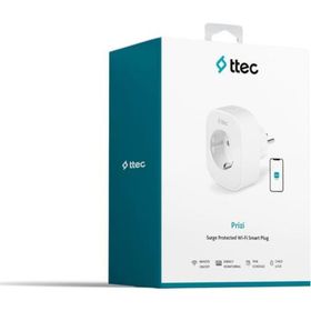 Ttec 2AP01 Beyaz 16A Akım Korumalı WiFi Akıllı Priz