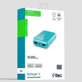 Ttec 2BB174T Turkuaz 10000 mAh Powerbank