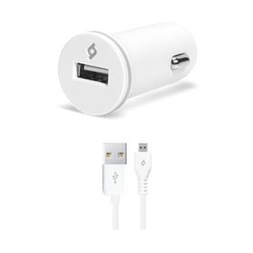 Ttec 2CKC01B Compact Beyaz Micro Araç Şarj Cihazı
