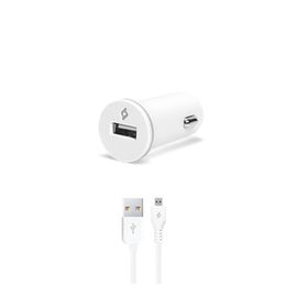Ttec 2CKC01B Compact Beyaz Micro Araç Şarj Cihazı