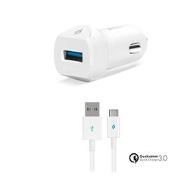 Ttec 2CKQC01C SpeedCharger QC 3.0 Araç Şarj Aleti Type-C Kablo