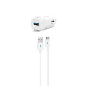 Ttec 2CKQC01C SpeedCharger QC 3.0 Araç Şarj Aleti Type-C Kablo