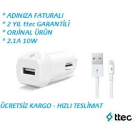 Ttec 2CKS01L SpeedCharger 2.1 A Lightning Kablolu Araç Şarj Aleti