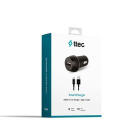 Ttec 2CKS20CS Siyah Cep Telefonu Şarj Aleti ve Kablosu