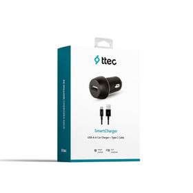 Ttec 2CKS20CS Siyah Cep Telefonu Şarj Aleti ve Kablosu