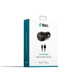 Ttec 2CKS20CS Siyah Cep Telefonu Şarj Aleti ve Kablosu