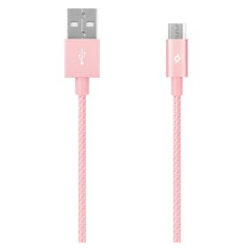Ttec 2DK11RA AlumiCable Roze Altın Micro USB Şarj Kablosu