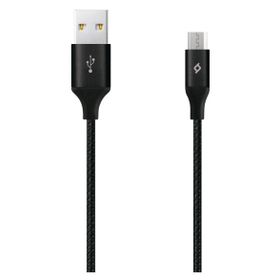 Ttec 2DK21S Siyah 2 m Alumi Cable Micro USB Şarj Kablosu