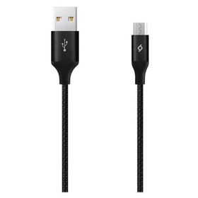Ttec 2DK21S Siyah 2 m Alumi Cable Micro USB Şarj Kablosu