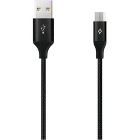 Ttec 2DK21S Siyah 2 m Alumi Cable Micro USB Şarj Kablosu