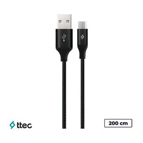Ttec 2DK21S Siyah AlumiCable Şarj Kablosu