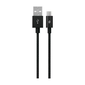 Ttec 2DK25S Siyah 30 cm Alumi Cable Micro USB Şarj ve Data Kablosu
